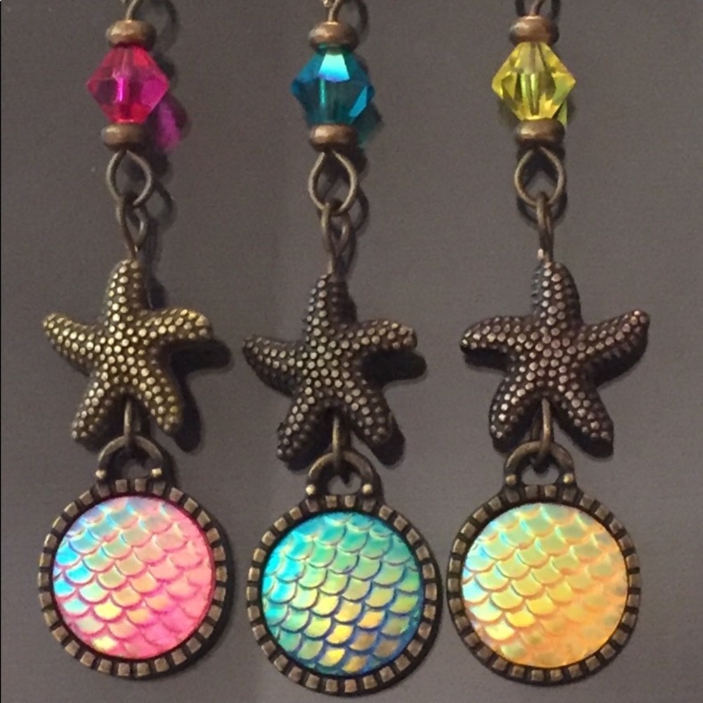 Mermaid Scale Earrings